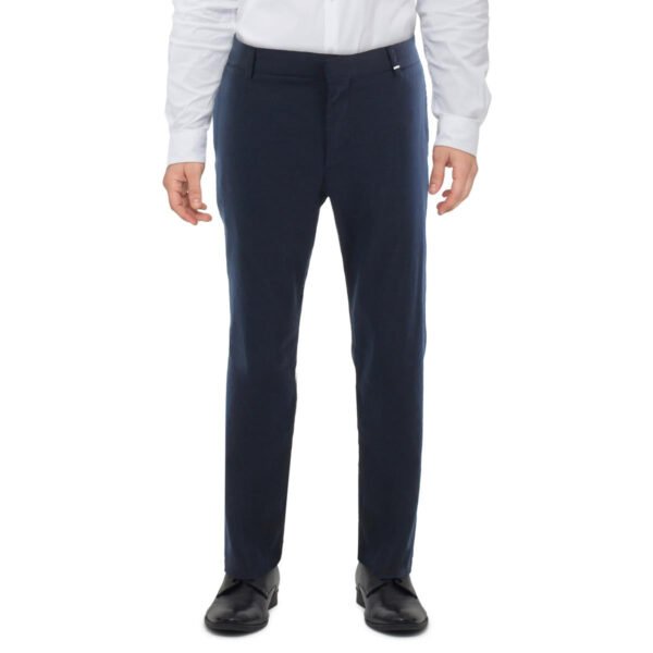 Ted Baker Mens Smocked Linen Trouser Pants - Image 3